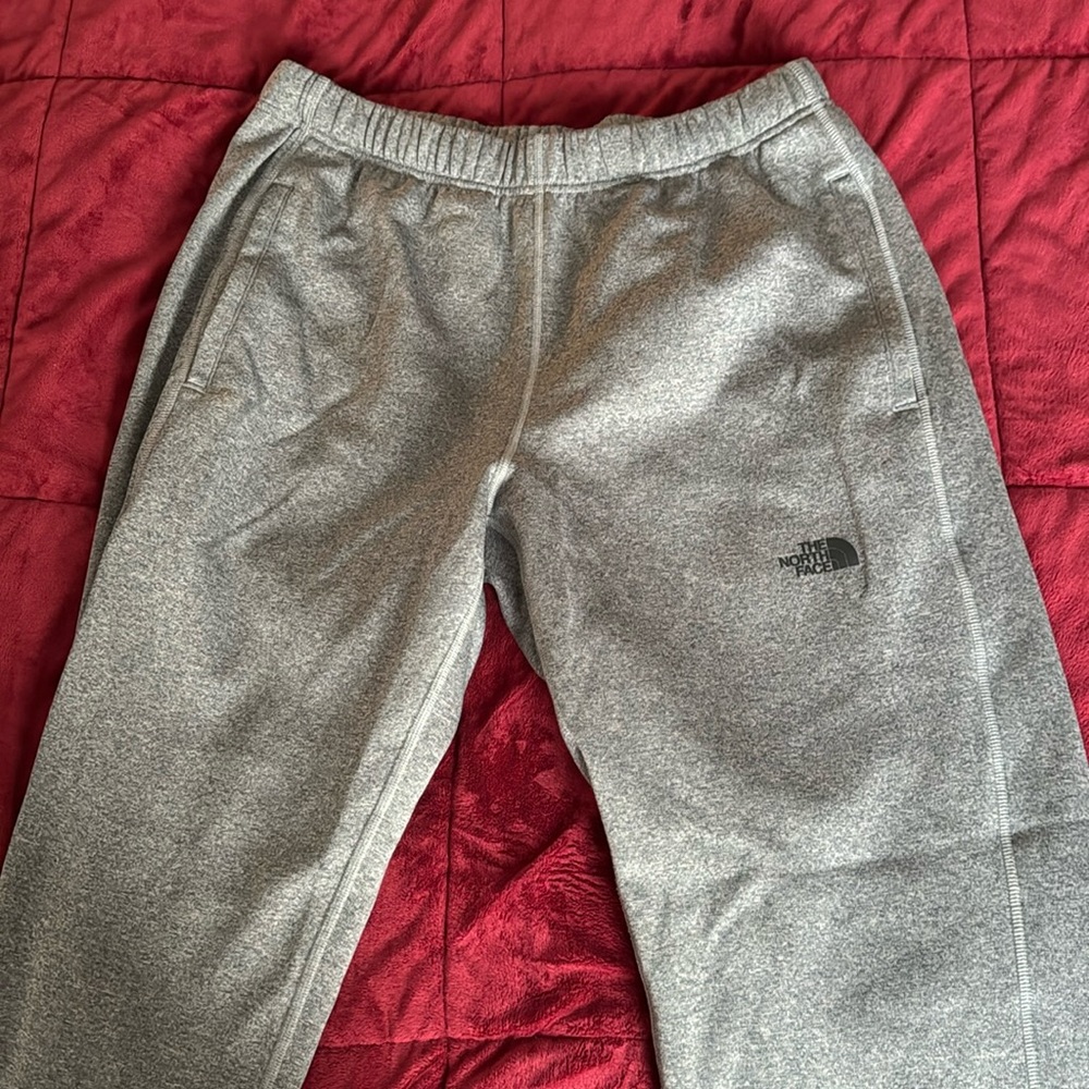 The North face gray sweatpants